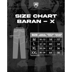 PATAS TACTICAL LONG PANTS BARAN-X