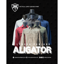 PATAS TACTICAL T-Shirt – ALIGATOR LENGAN PANJANG