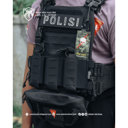 BODY VEST FOX TWO - GEN 3 A HITAM