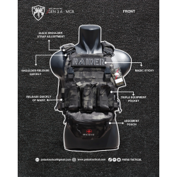 BODY VEST FOX TWO - GEN 3 B MCB