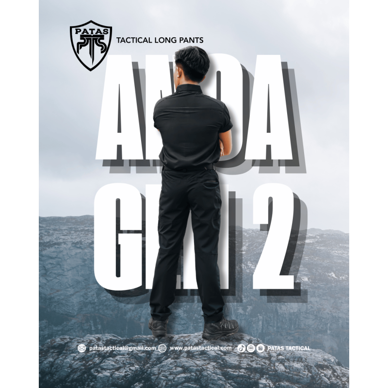 PATAS TACTICAL LONG PANTS - ANOA GEN 2
